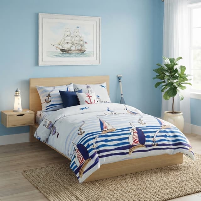 Комплект постільної білизни Vital Textile Kiddo бязь голд полуторний 150х220 BLd1,5-28 - thumbnail 1