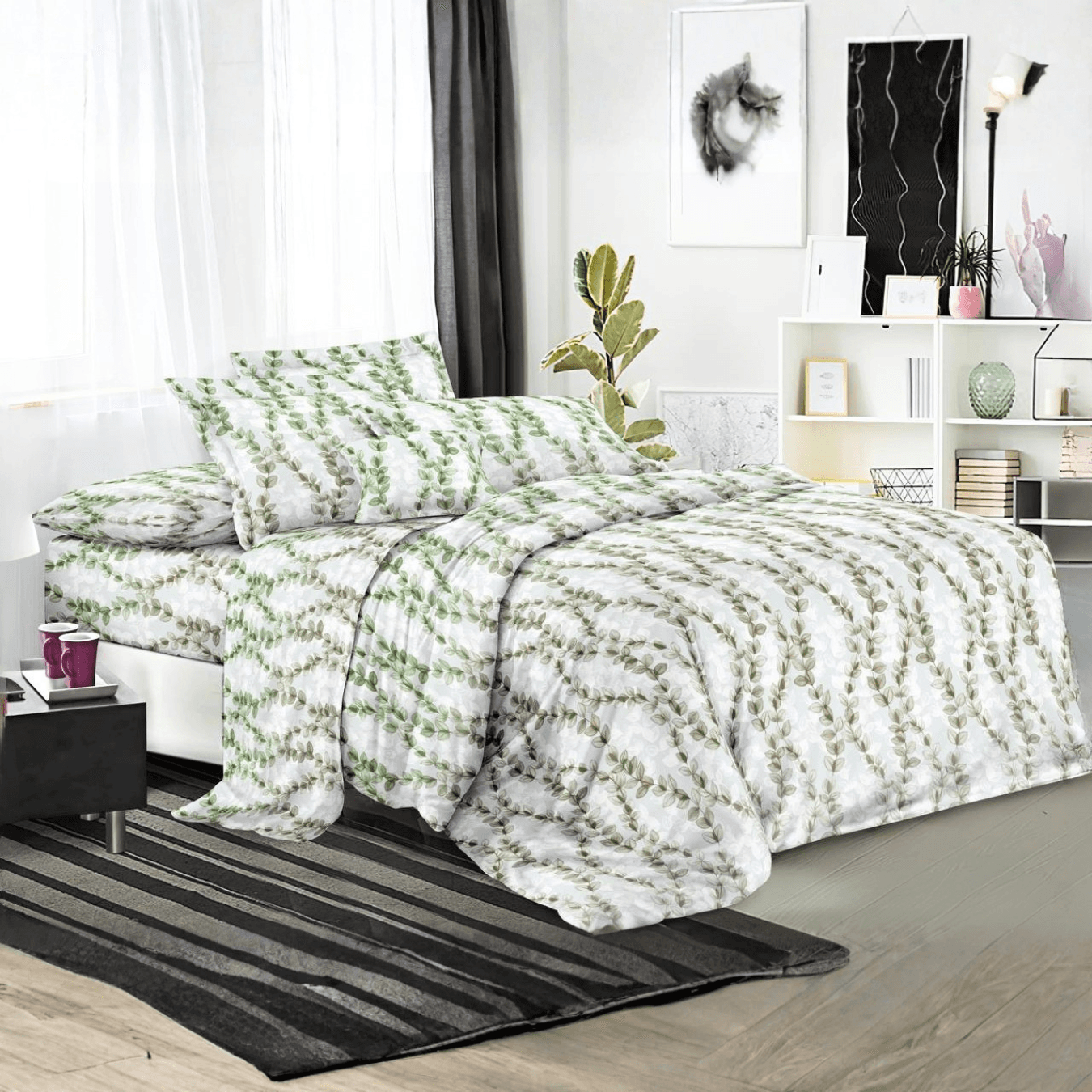 Комплект постільної білизни Vital Textile полуторний 150х220 BP1,5-308 - 1