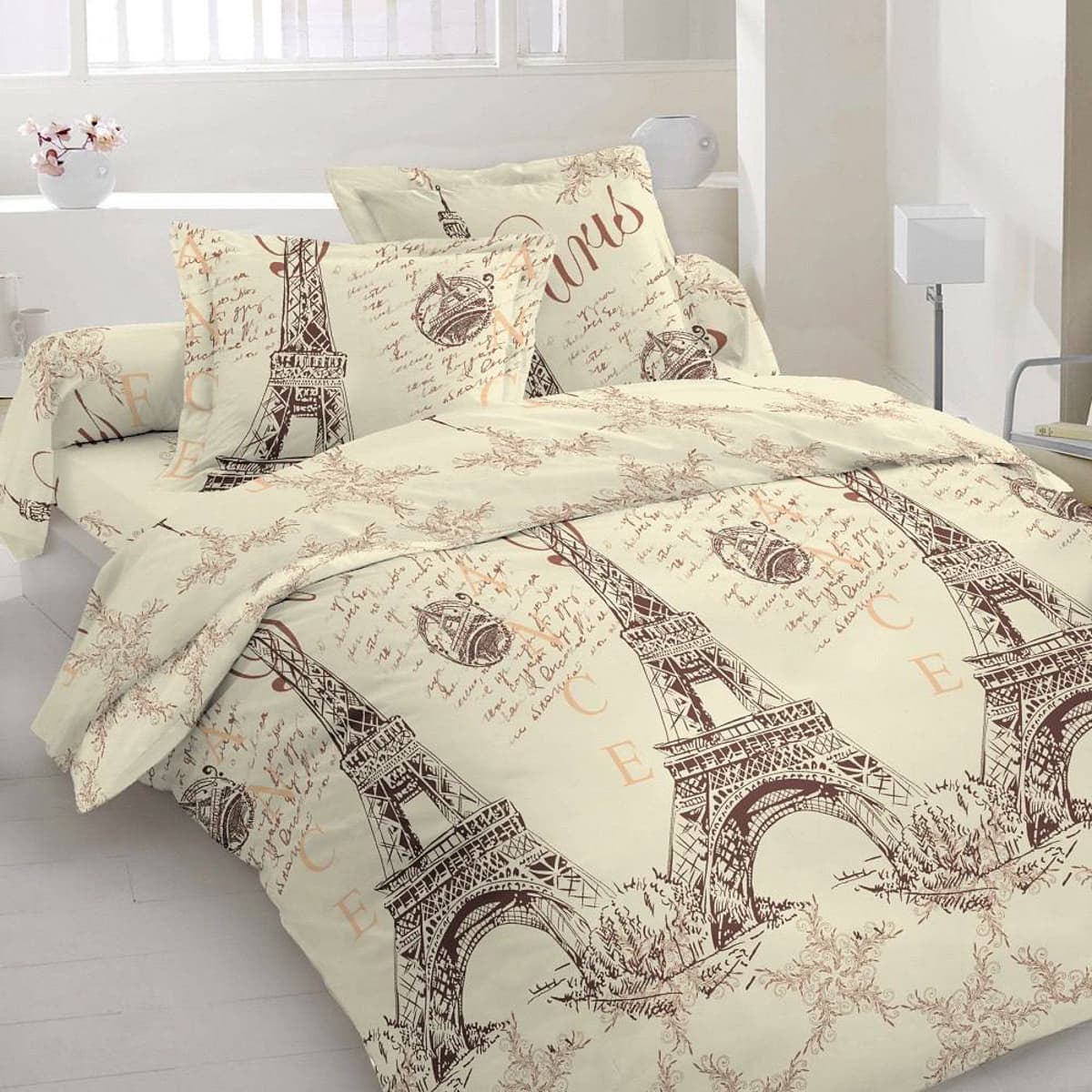 Комплект постільної білизни Vital Textile бязь голд полуторний 150х220 BL1,5-454 - 1