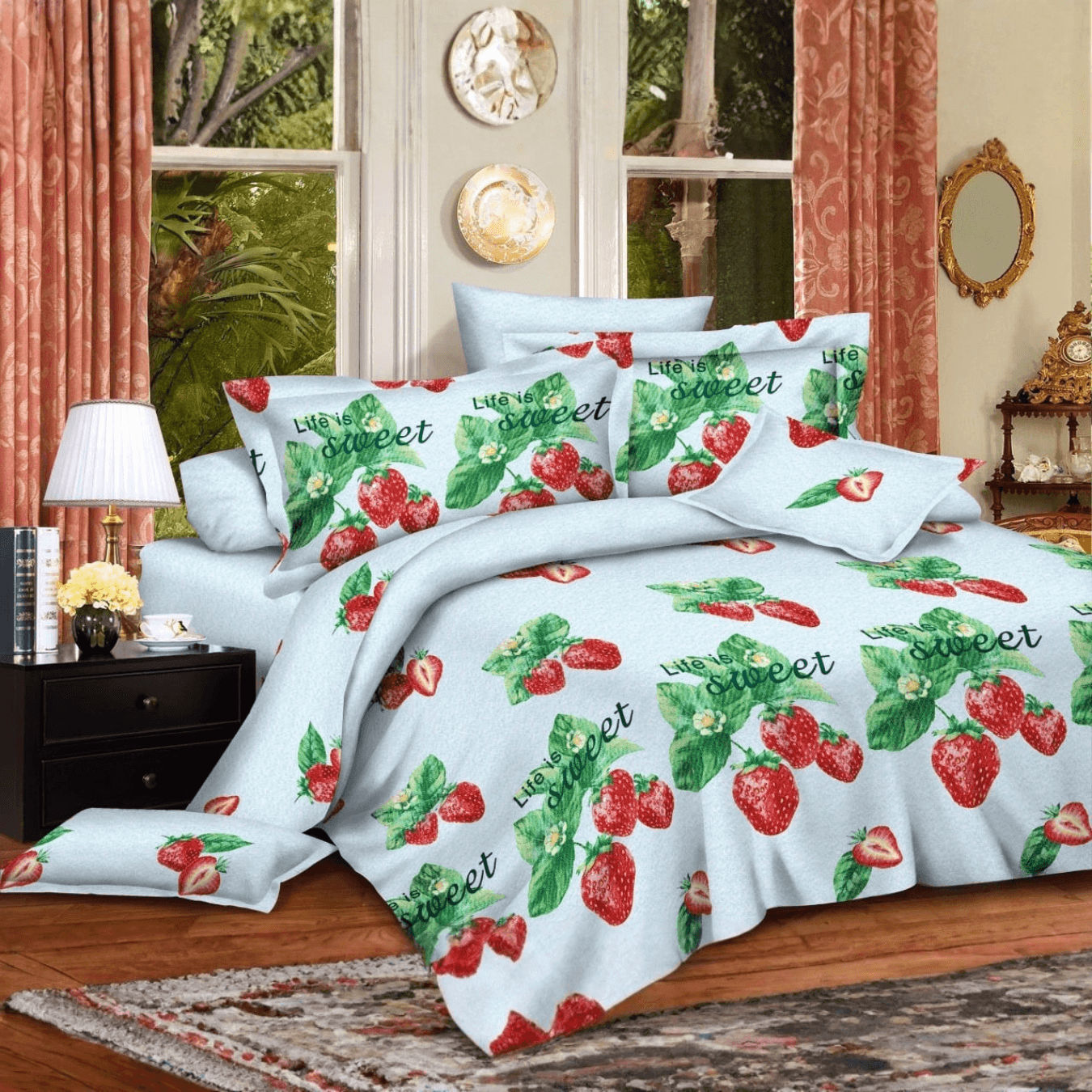 Комплект постільної білизни Vital Textile Мікрофібра полуторний 150х220 (BP1,5-169) - 1