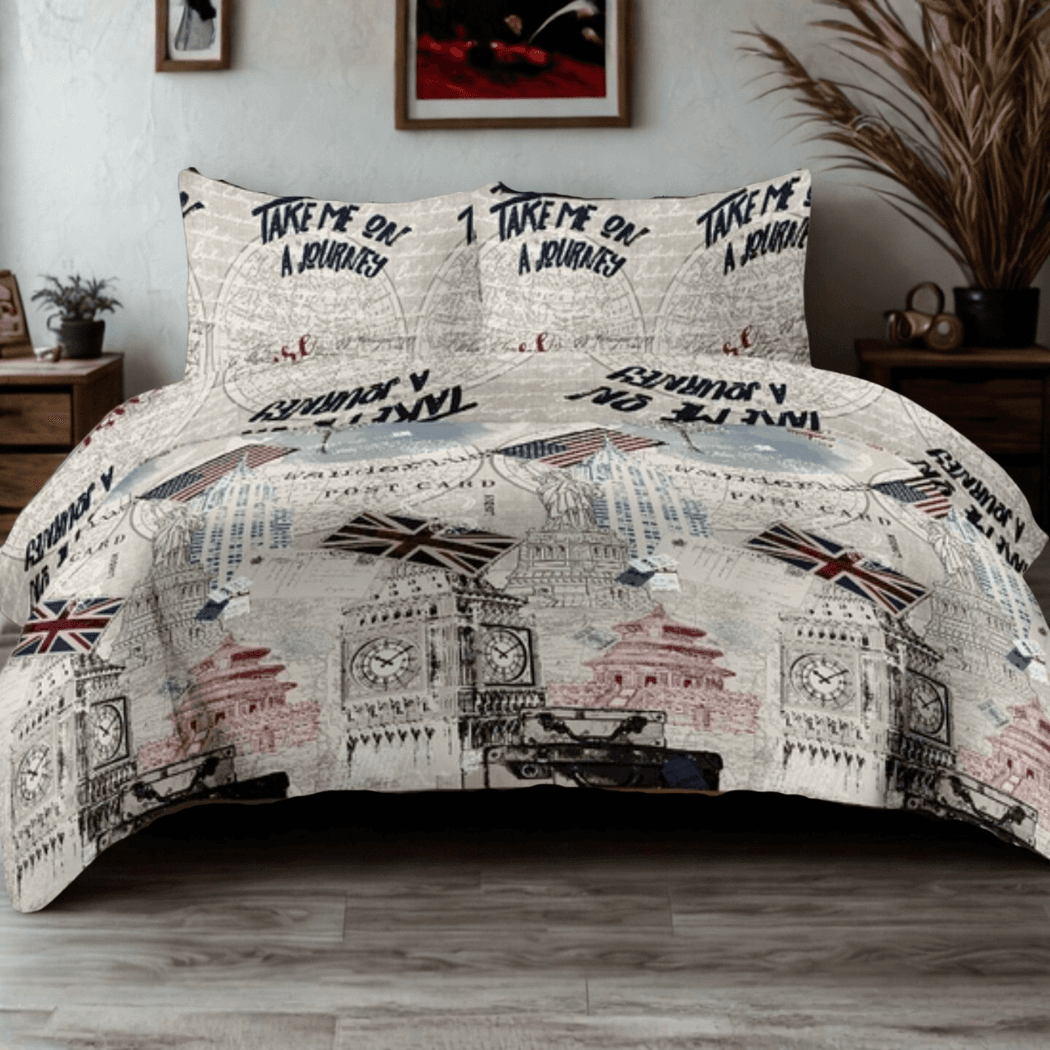 Комплект постільної білизни Vital Textile бязь голд полуторний 150х220 BL1,5-200 - 1