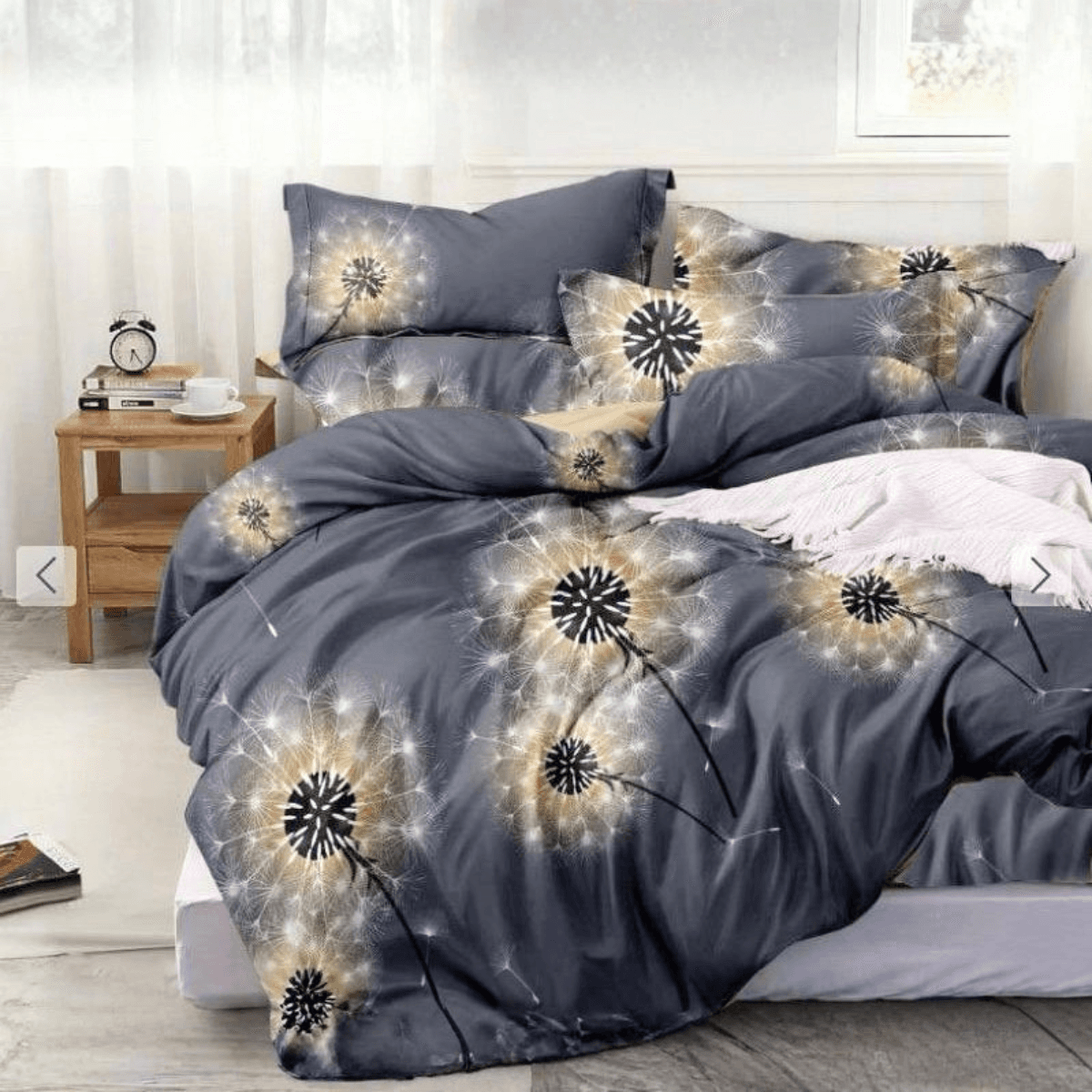 Комплект постільної білизни Vital Textile фланель полуторний 150х220 F1,5-10 - 1