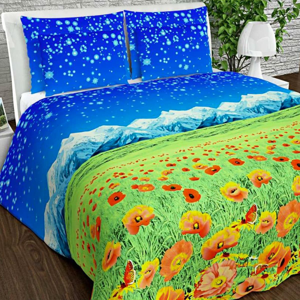 Комплект постільної білизни Vital Textile бязь голд полуторний 150х220 BL1,5-690 - 1