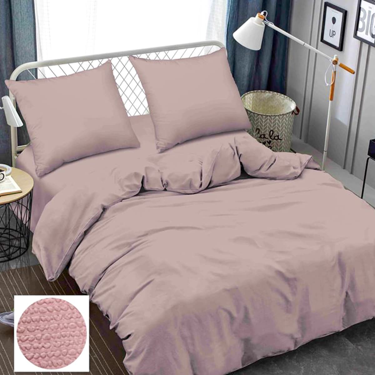 Комплект постільної білизни Vital Textile жатка полуторний 150х220 G1,5-53 - 1
