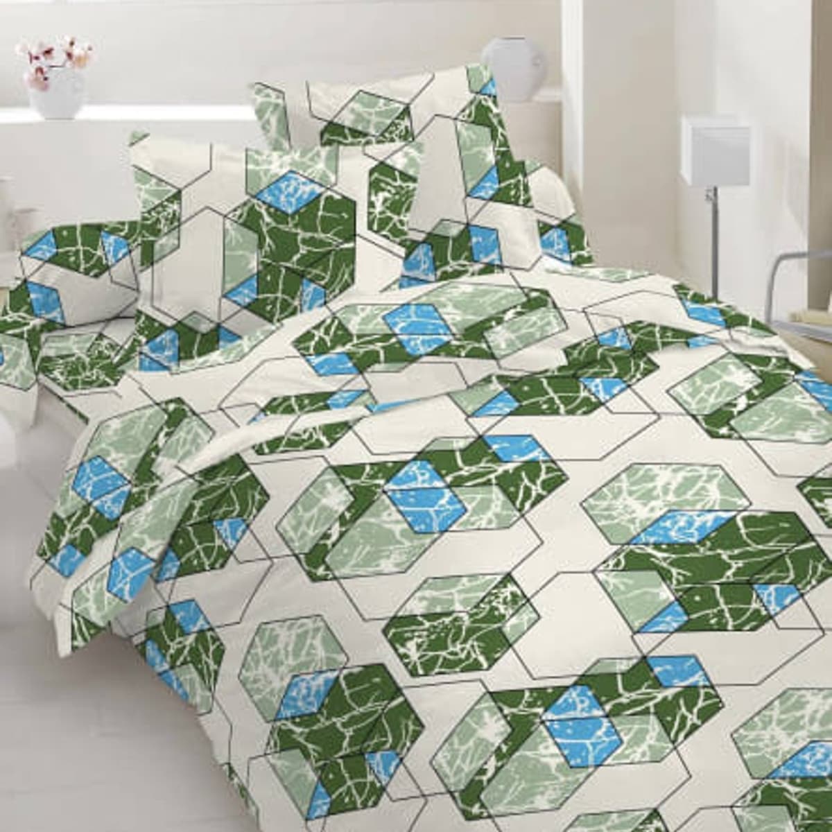 Комплект постільної білизни Vital Textile бязь голд полуторний 150х220 BL1,5-772 - 1