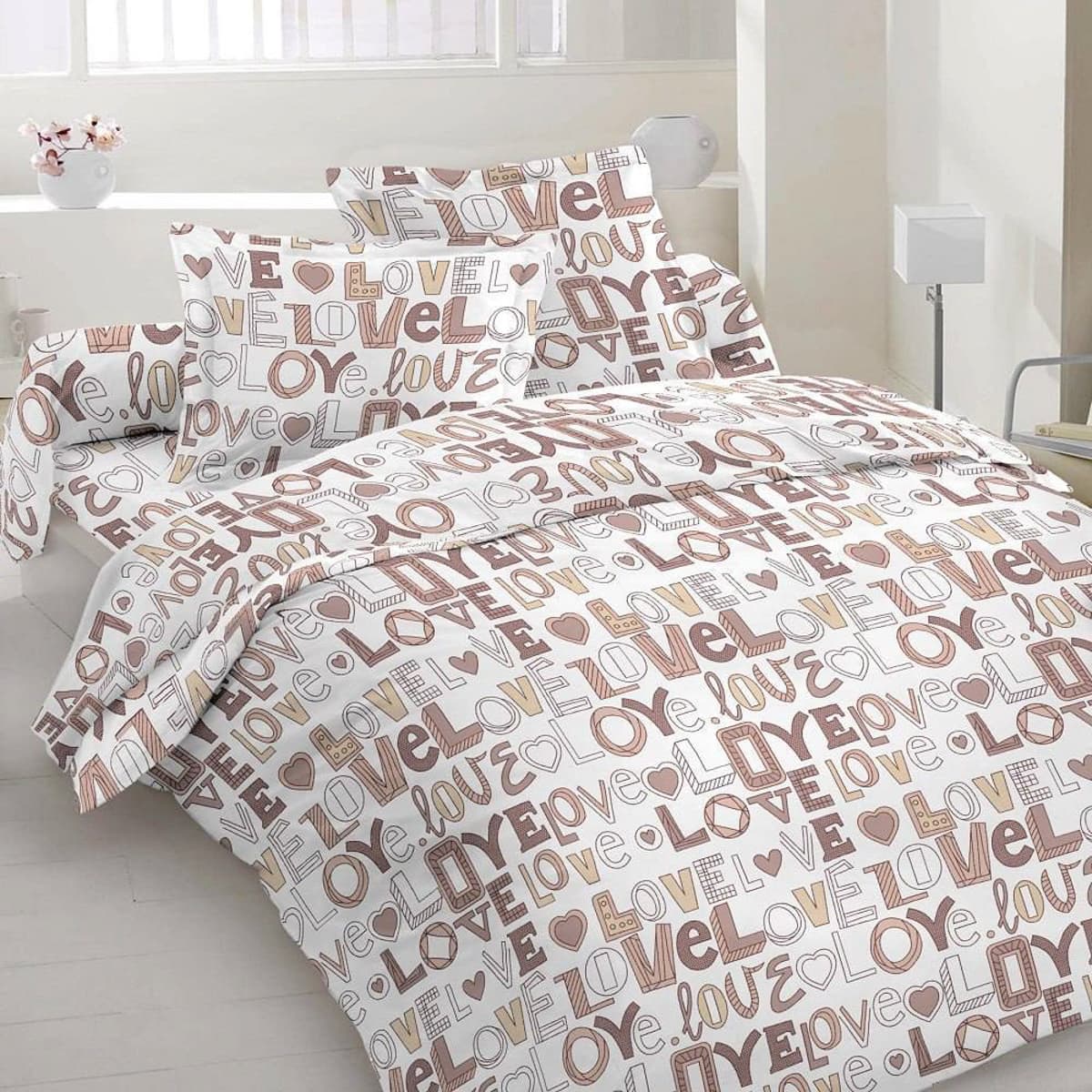 Комплект постільної білизни Vital Textile бязь голд полуторний 150х220 BL1,5-1017 - 1
