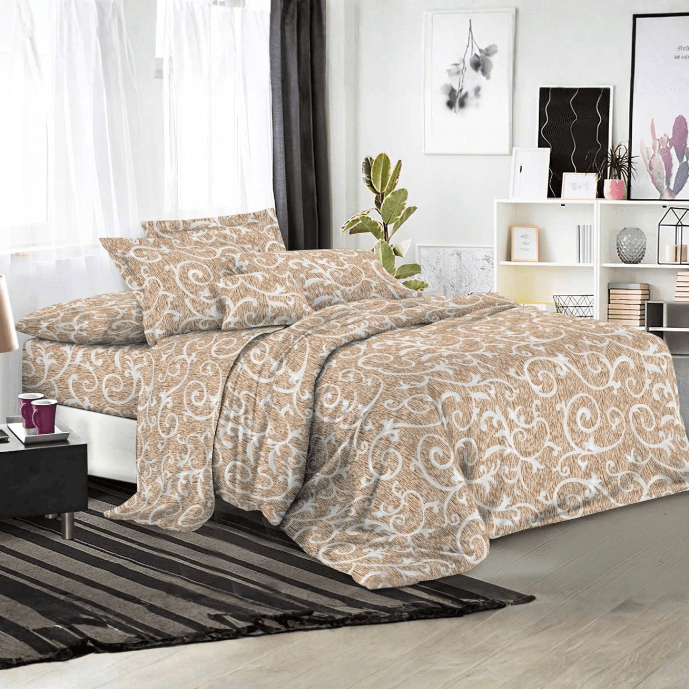 Комплект постільної білизни Vital Textile полуторний 150х220 BP1,5-187 - 1
