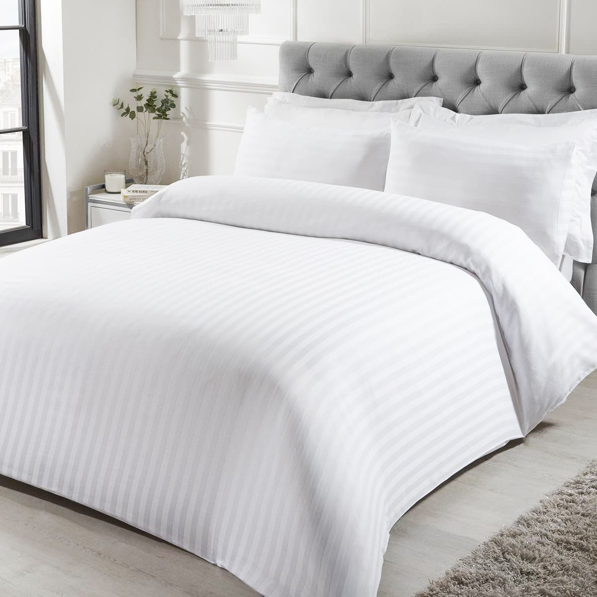 Комплект постільної білизни Vital Textile Сатин Страйп полуторний 150х240 SS1,5-6 - 1