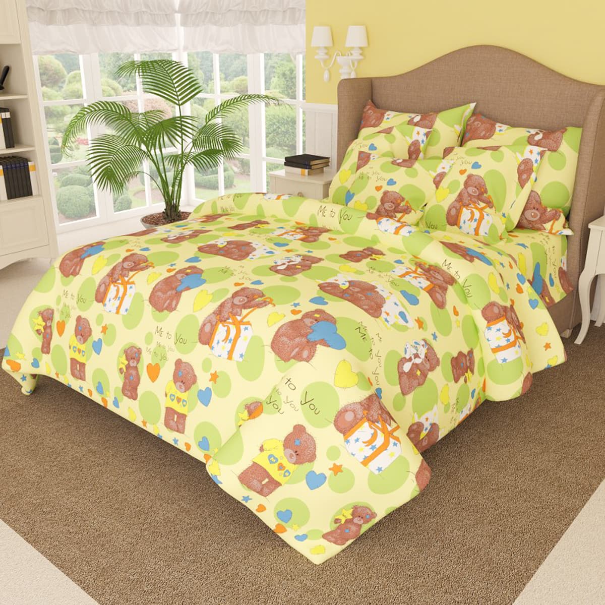 Комплект постільної білизни Vital Textile Kiddo бязь голд полуторний 150х220 BLd1,5-104 - 1