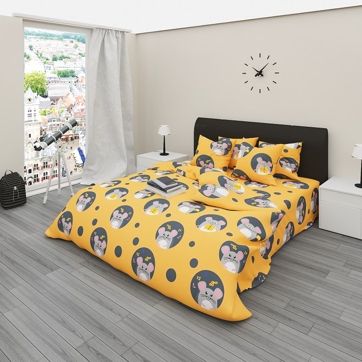 Комплект постільної білизни Vital Textile Kiddo бязь голд полуторний 150х220 BLd1,5-45 - 1