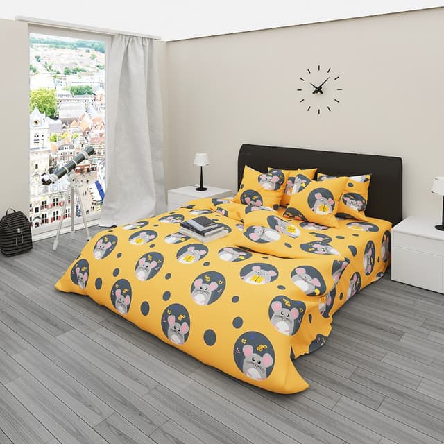 Комплект постільної білизни Vital Textile Kiddo бязь голд полуторний 150х220 BLd1,5-45 - thumbnail 1