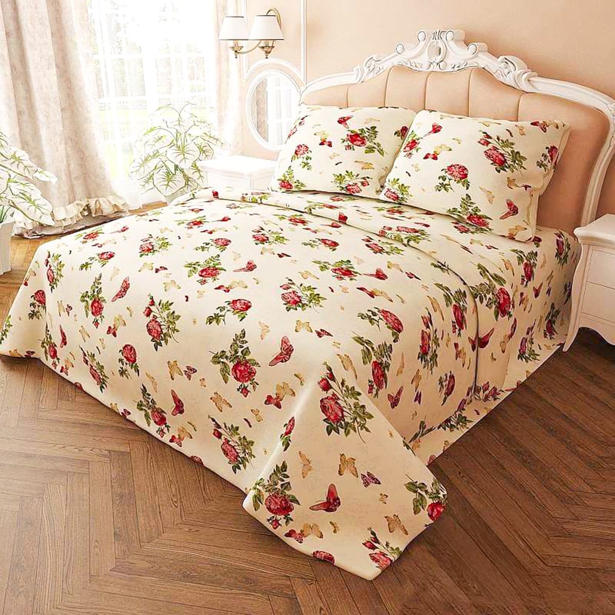 Комплект постільної білизни Vital Textile бязь голд полуторний 150х220 BL1,5-516 - 1