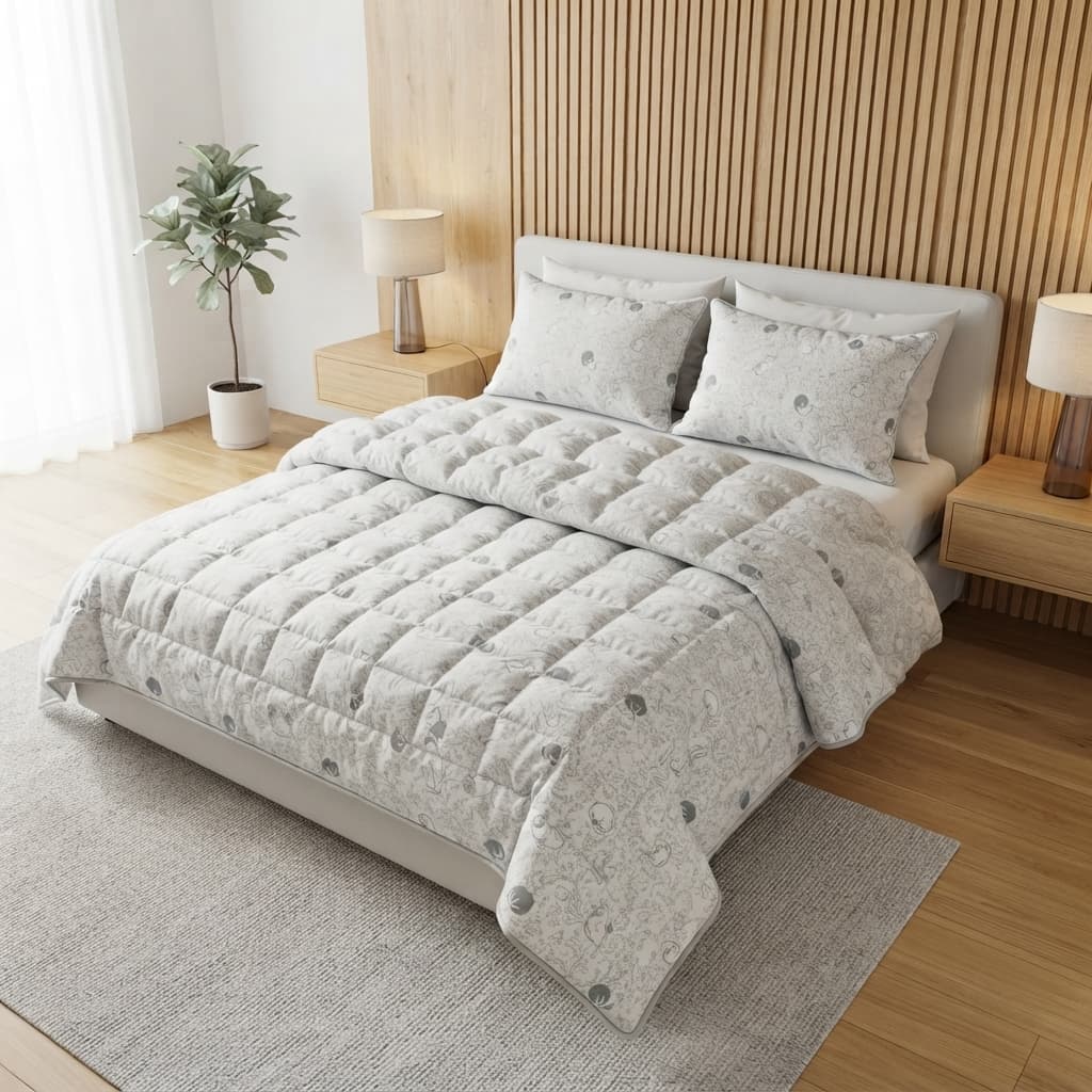 Комплект зимова ковдра + подушка Vital Textile 150×220 / 50×70 KV1,5-50