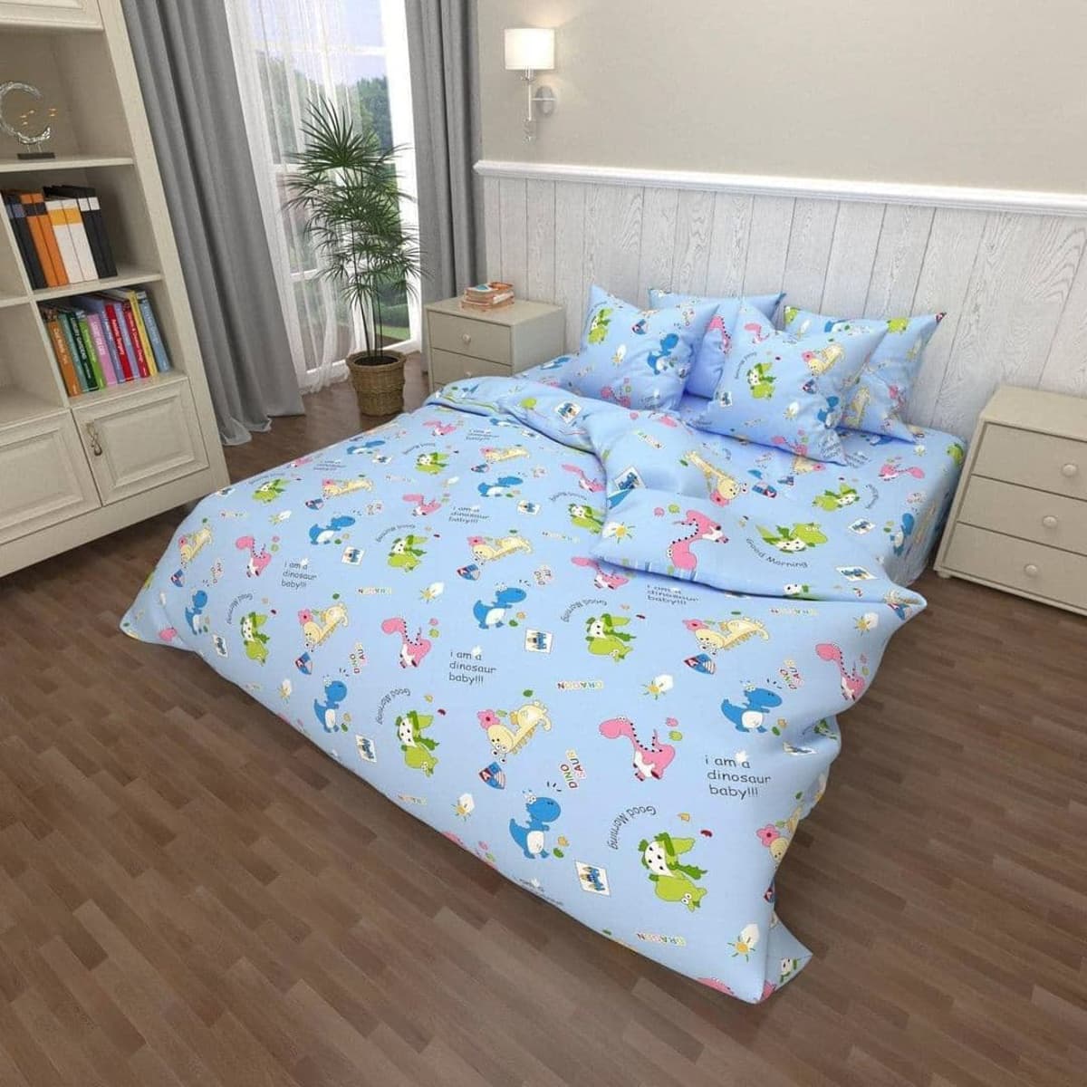 Комплект постільної білизни Vital Textile Kiddo бязь голд полуторний 150х220 BLd1,5-68 - 1
