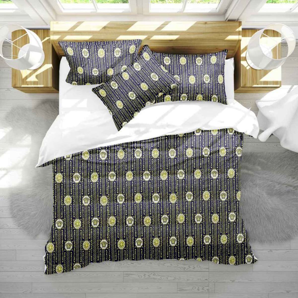 Комплект постільної білизни Vital Textile бязь голд полуторний 150х220 BL1,5-427 - 1