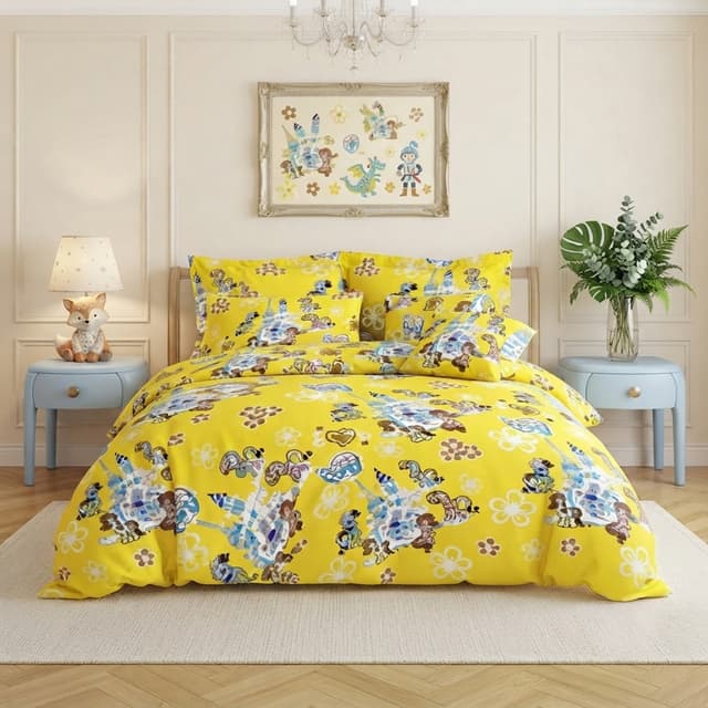 Комплект постільної білизни Vital Textile Kiddo бязь голд полуторний 150х220 BLd1,5-23 - thumbnail 1