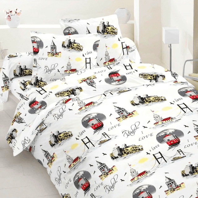 Комплект постільної білизни Vital Textile бязь голд полуторний 150х220 BL1,5-181 - thumbnail 1