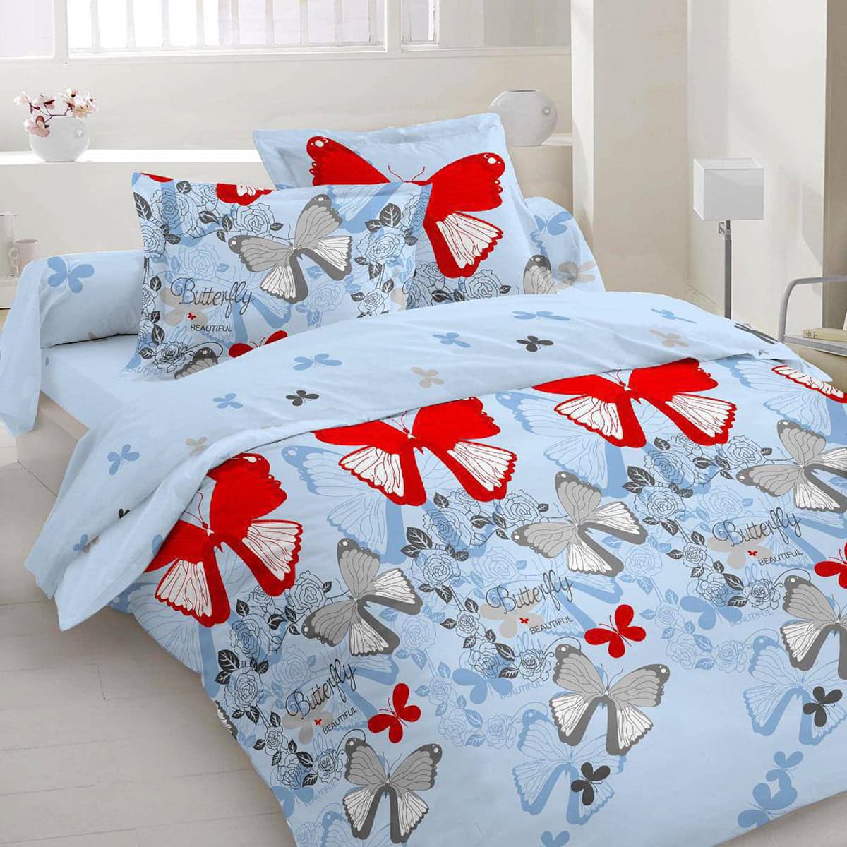 Комплект постільної білизни Vital Textile бязь голд полуторний 150х220 BL1,5-732 - 1