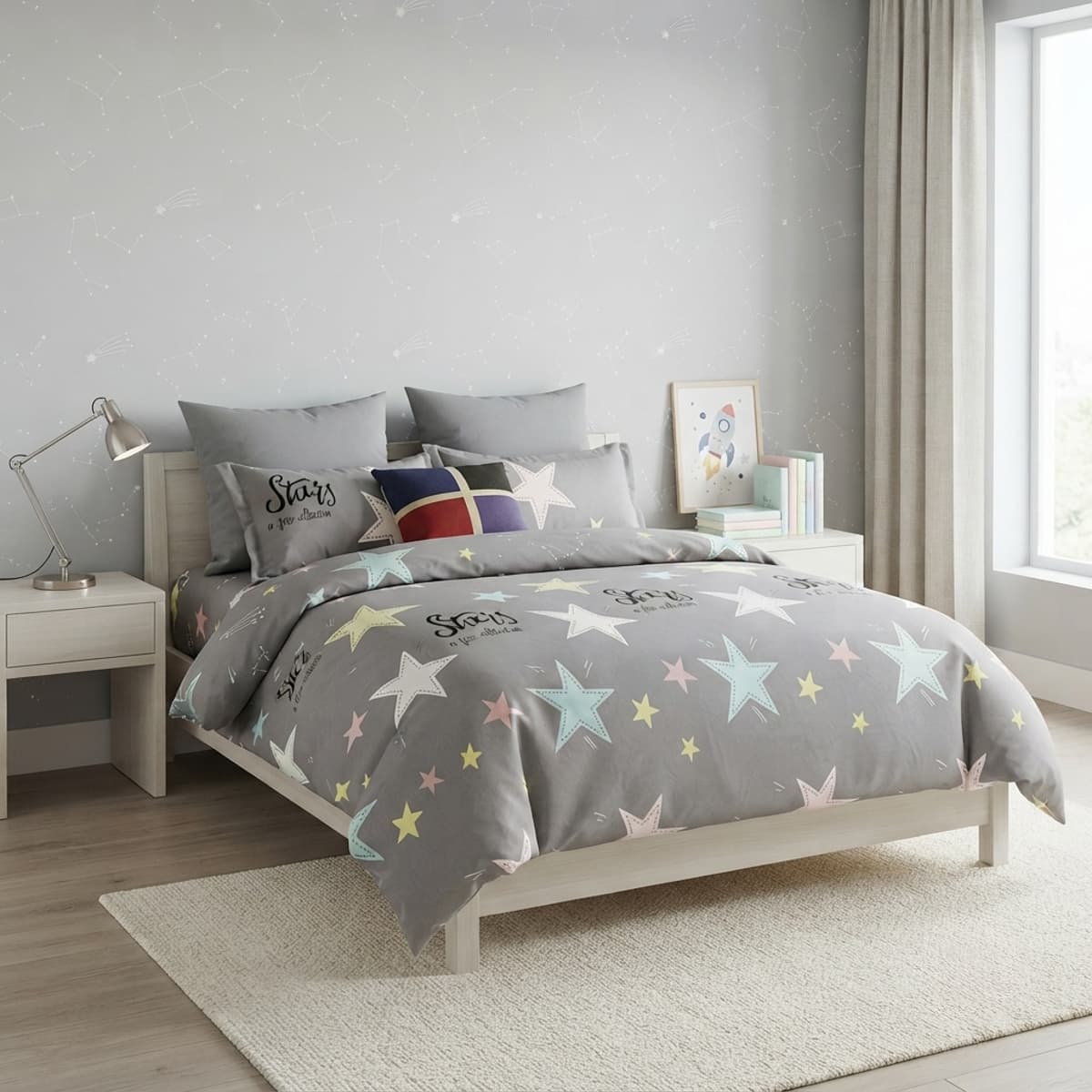Комплект постільної білизни Vital Textile Kiddo бязь голд полуторний 150х220 BLd1,5-26 - 1