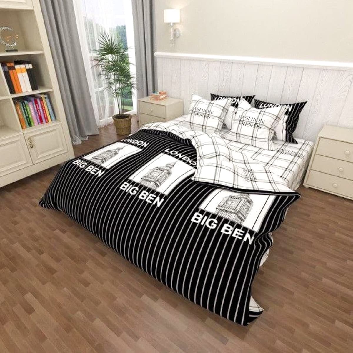 Комплект постільної білизни Vital Textile бязь голд полуторний 150х220 BL1,5-492 - 1