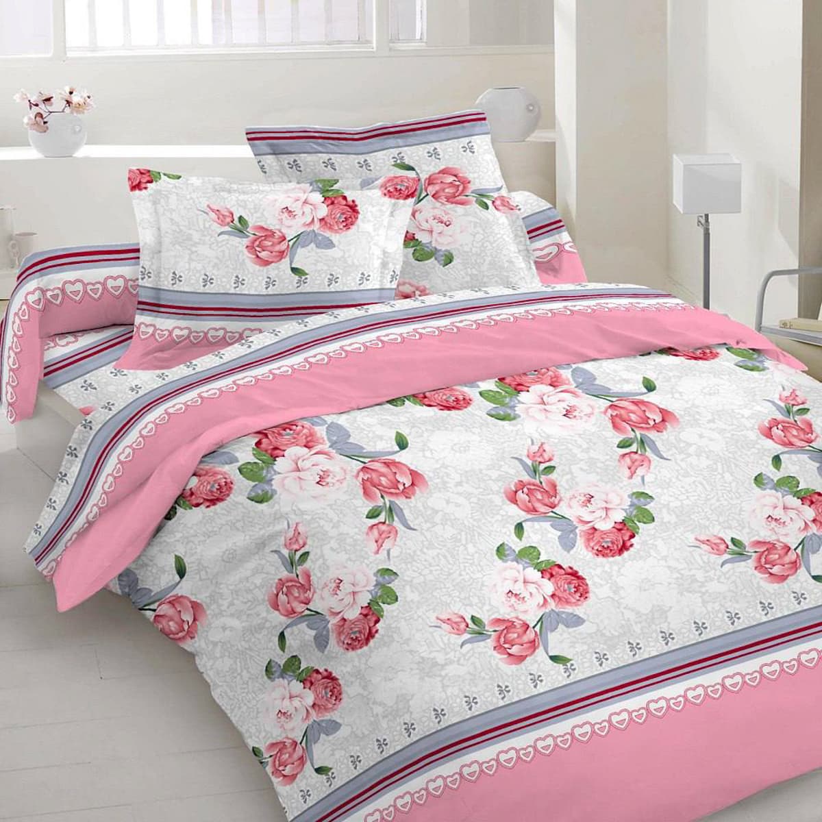 Комплект постільної білизни Vital Textile бязь голд полуторний 150х220 BL1,5-818 - 1