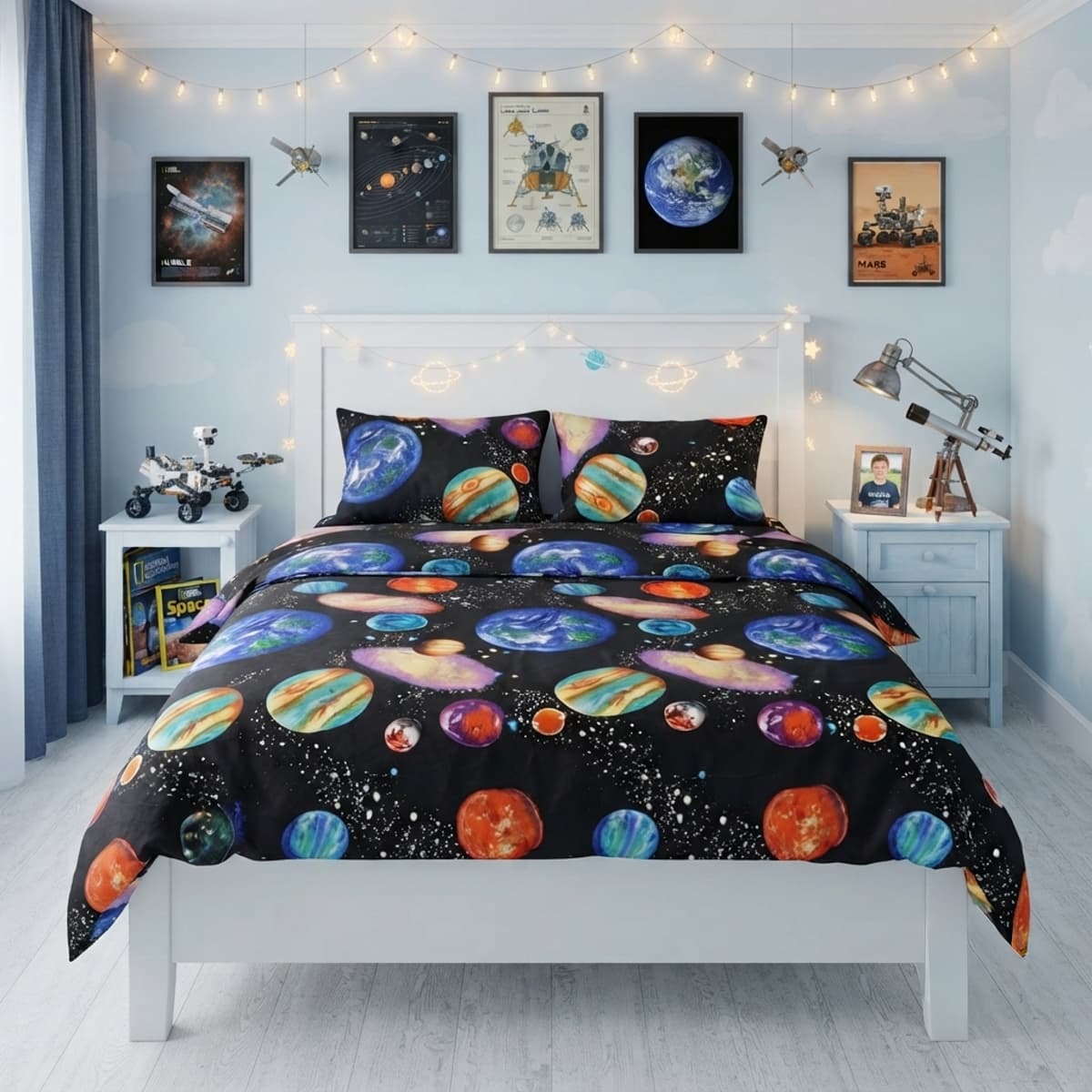 Комплект постільної білизни Vital Textile Kiddo бязь голд полуторний 150х220 BLd1,5-62 - 1