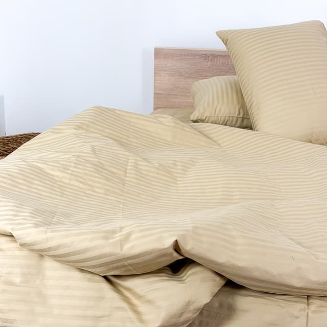 Комплект постільної білизни Vital Textile сатин страйп полуторний 150х240 SS1,5-5 - thumbnail 5