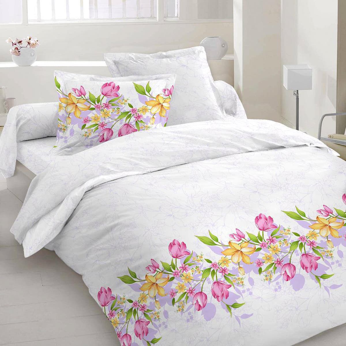 Комплект постільної білизни Vital Textile бязь голд полуторний 150х220 BL1,5-716 - 1