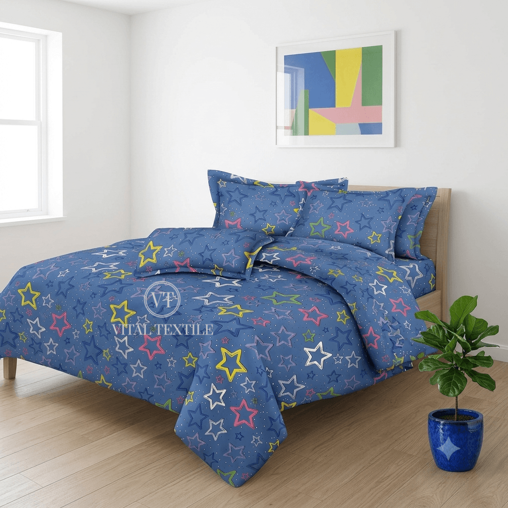Комплект постільної білизни Vital Textile бязь голд полуторний 150х220 BL1,5-1034 - 1
