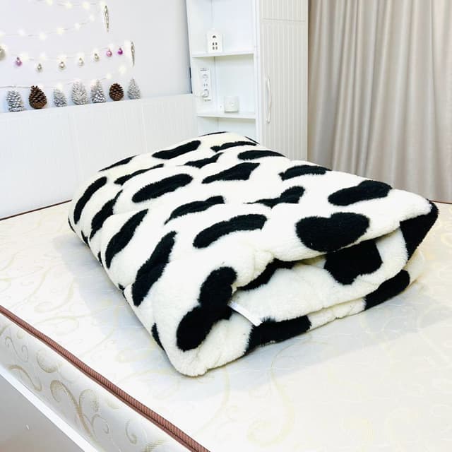 Комплект Хутряні серця Vital Textile ковдра 200×220 + 2 подушки 50×70 KIє-50 - thumbnail 5