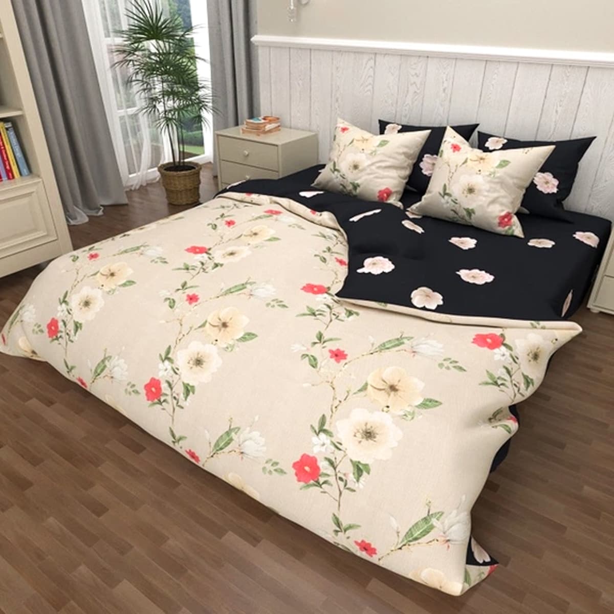Комплект постільної білизни Vital Textile бязь голд полуторний 150х220 BL1,5-705 - 1