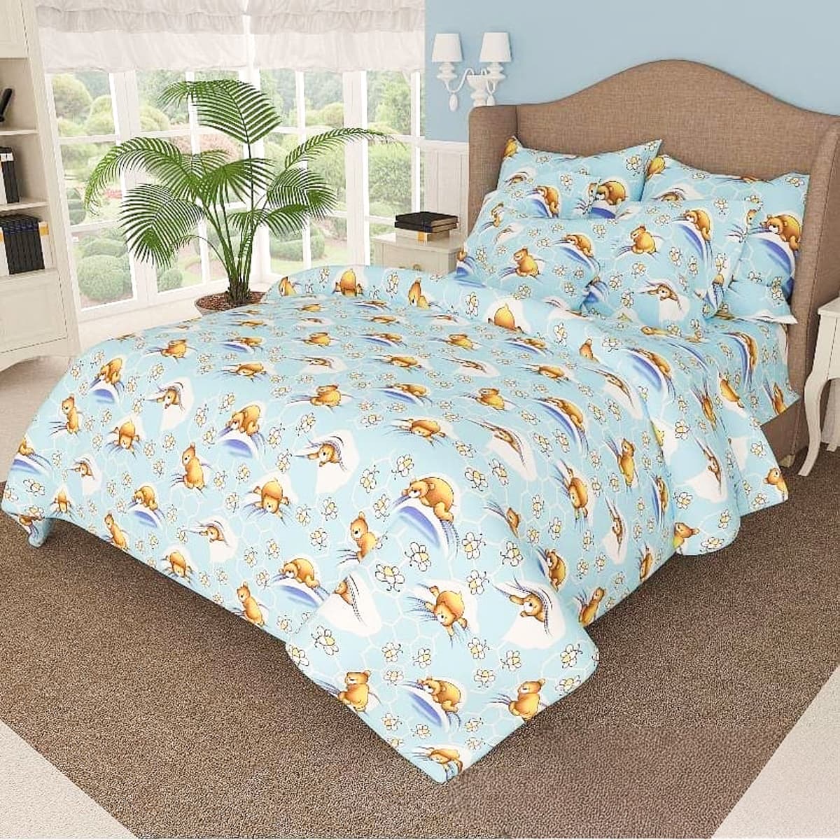 Комплект постільної білизни Vital Textile Kiddo бязь голд полуторний 150х220 BLd1,5-69 - 1