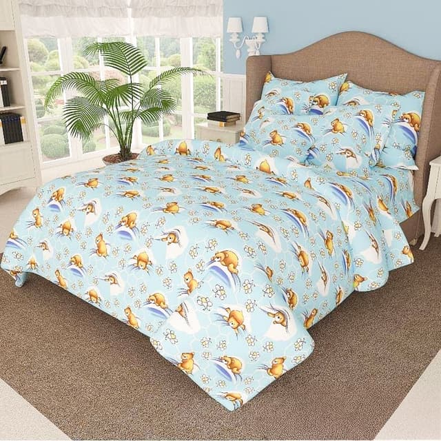 Комплект постільної білизни Vital Textile Kiddo бязь голд полуторний 150х220 BLd1,5-69 - thumbnail 1