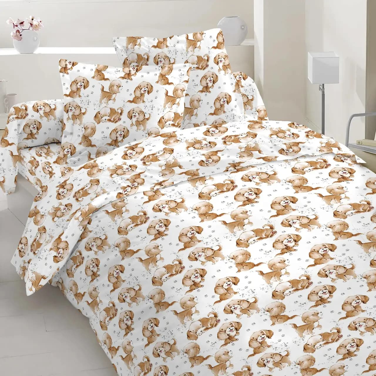 Комплект постільної білизни Vital Textile Kiddo бязь голд полуторний 150х220 BLd1,5-167 - 1