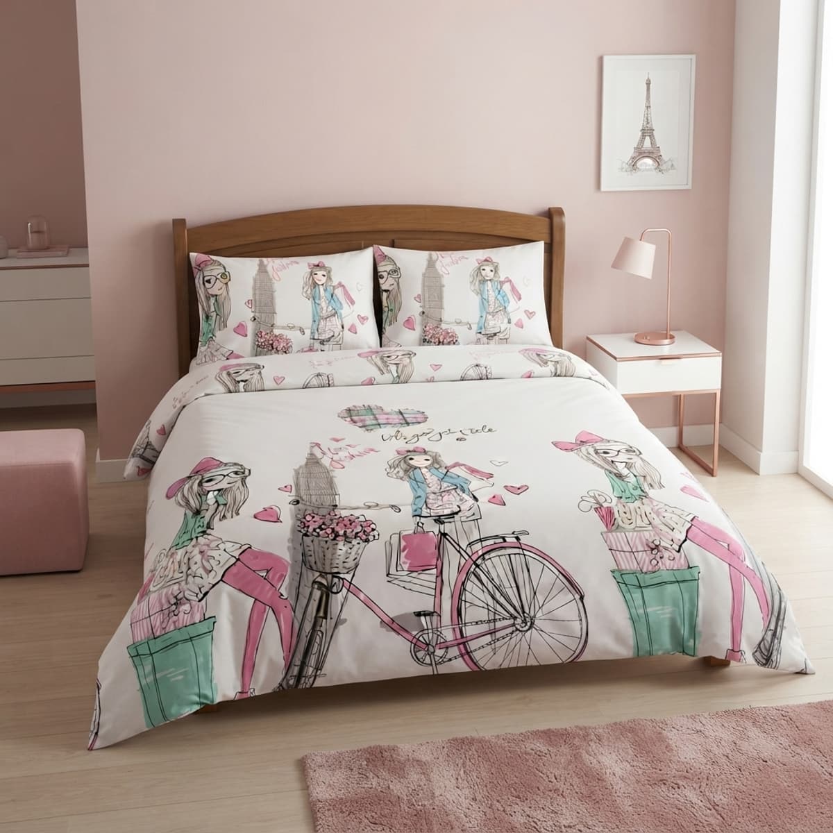 Комплект постільної білизни Vital Textile Kiddo бязь голд полуторний 150х220 BLd1,5-7 - 1